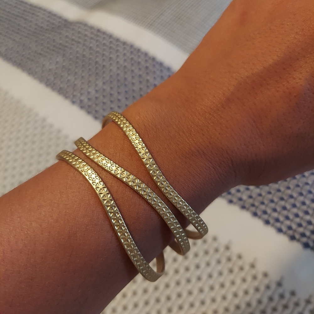 Gold Cuff Bracelet